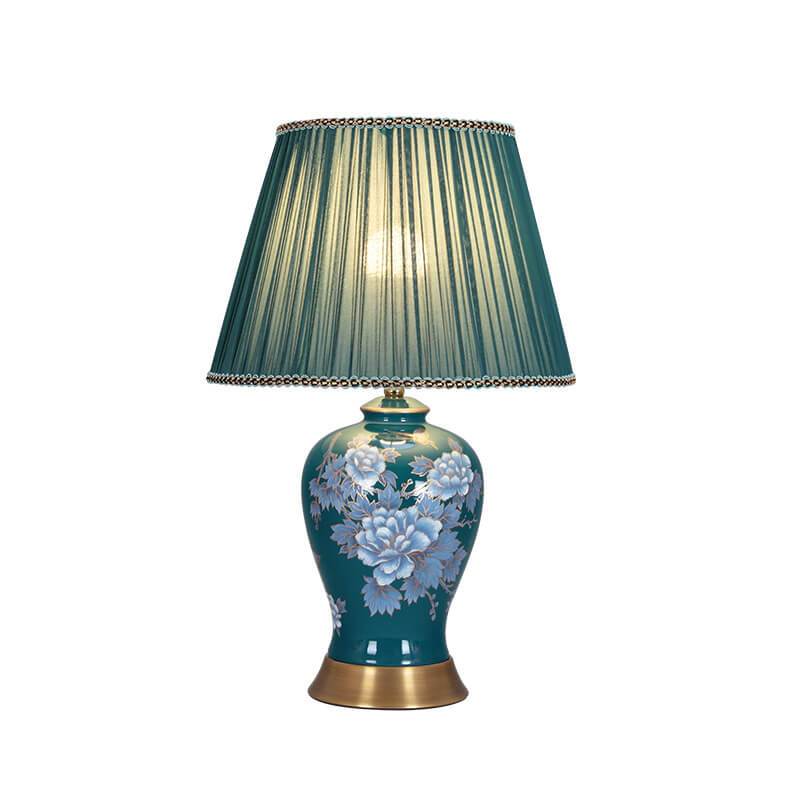 Modern Chinese Ceramic 1-Light Table Lamp