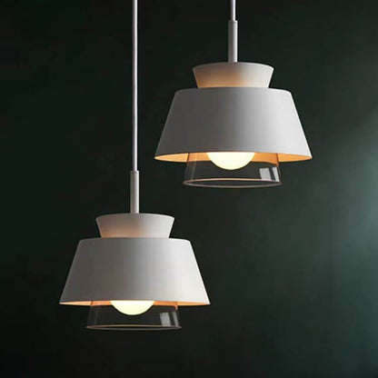 Modern Macarons Cylinder Metal 1-Light Pendant Light