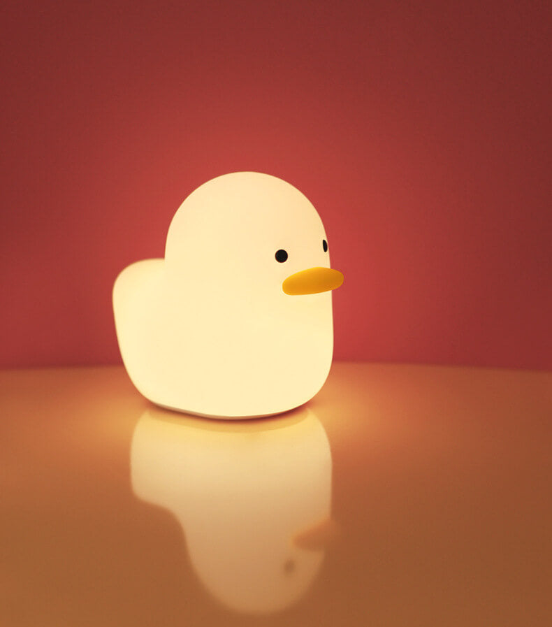 Cute Duck Lamp LED Pat  Decoration Table Lamp Night Light