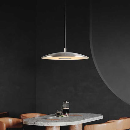 Nordic Round Plate Flying UFO 1-Light LED Pendant Light