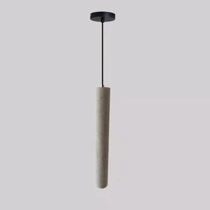 مصباح LED معلق طويل من الأسمنت متعدد الألوان 
