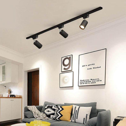 Modern Tubular Track Lighting 3/4/5 Light LED Flush Mount Lighting