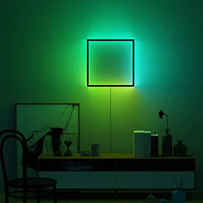 Creative RGB Square Shape Aluminum LED Wall Sconce Lamp