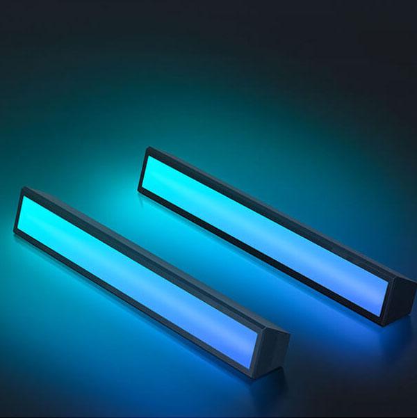 Creative Long Strip RGB 1-Light LED Table Lamp