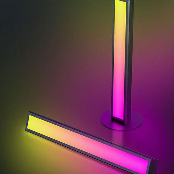Creative Long Strip RGB 1-Light LED Table Lamp