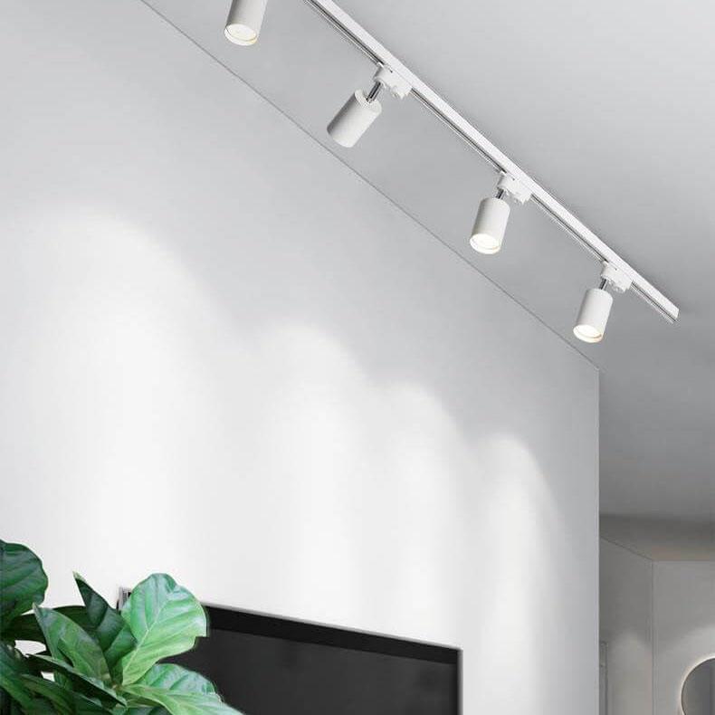 Modern Tubular Track Lighting 3/4/5 Light LED Flush Mount Lighting
