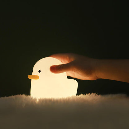 Cute Duck Lamp LED Pat  Decoration Table Lamp Night Light