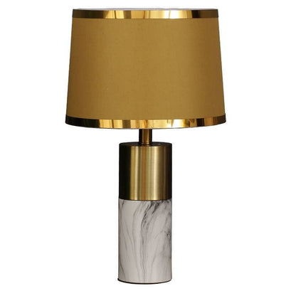 Nordic Fabric Column 1-Light Dimmer Touch Table Lamp