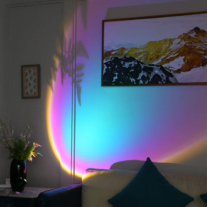 Sunset Lamp Vibes Sunset Projection Lamp Rotatable Table Lamp