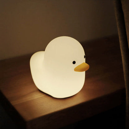 Cute Duck Lamp LED Pat  Decoration Table Lamp Night Light