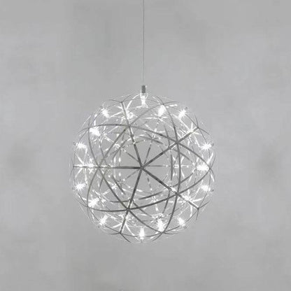Modern Globe 12 Light LED Firework Pendant Light