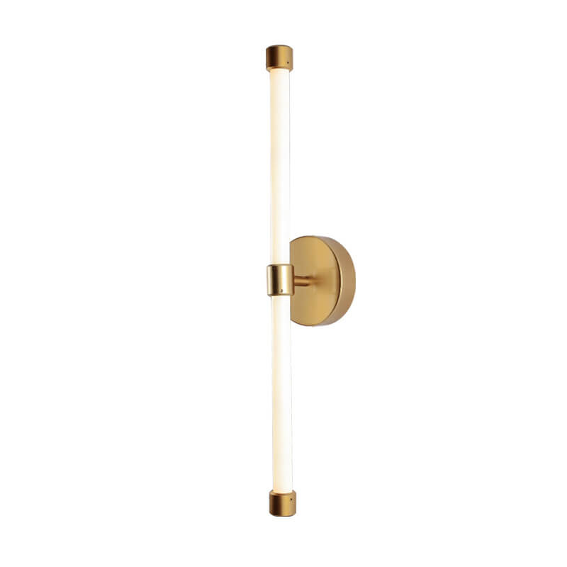 Modern Minimalist Tube Acrylic 1-Light LED Wall Sconce Lamp