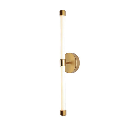Modern Minimalist Tube Acrylic 1-Light LED Wall Sconce Lamp