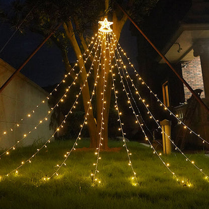 Star Waterfall Light Christmas Meteor Lights LED String Lights