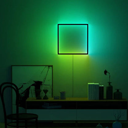 Creative RGB Square Shape Aluminum LED Wall Sconce Lamp
