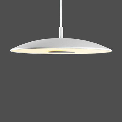 Nordic Round Plate Flying UFO 1-Light LED Pendant Light