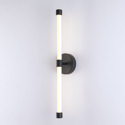 Modern Minimalist Tube Acrylic 1-Light LED Wall Sconce Lamp