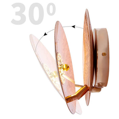 Modern Creative Solar and Lunar Eclipses 1-Light LED Art Wall Sconce Lamps