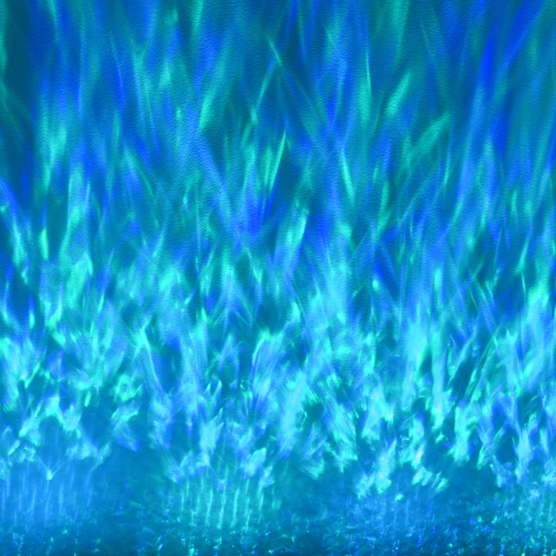 Modern LED Wall Wash Light Flowing Water Ripple – 3D Aurora Visual for Bedroom or Lounge