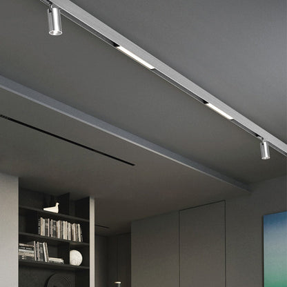 Adjustable Magnetic LED Track Lighting - Minimalist Linear Pendant Light For Home Office