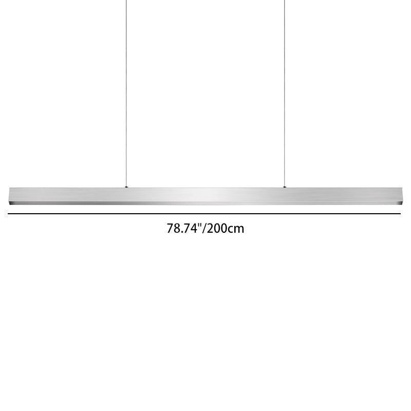 Adjustable Magnetic LED Track Lighting - Minimalist Linear Pendant Light For Home Office