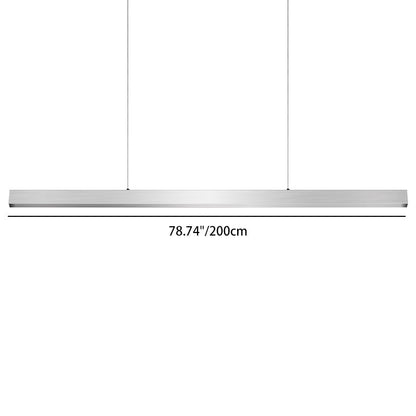 Adjustable Magnetic LED Track Lighting - Minimalist Linear Pendant Light For Home Office