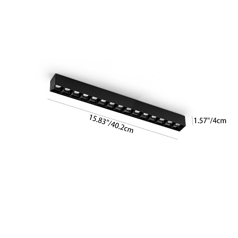 Adjustable Magnetic LED Track Lighting - Minimalist Linear Pendant Light For Home Office