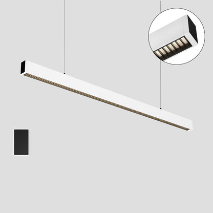 Strip Eye-Care Deep Anti-Glare LED Pendant Light - Minimalist Linear Pendant Light For Home Office