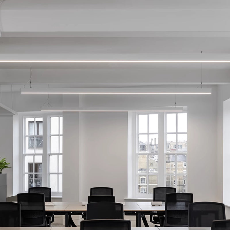 Strip Eye-Care Deep Anti-Glare LED Pendant Light - Minimalist Linear Pendant Light For Home Office