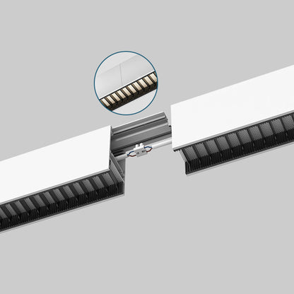 Strip Eye-Care Deep Anti-Glare LED Pendant Light - Minimalist Linear Pendant Light For Home Office
