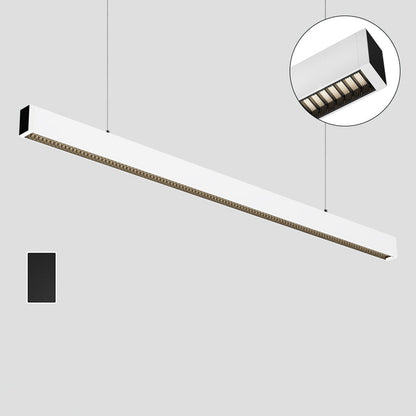 Strip Eye-Care Deep Anti-Glare LED Pendant Light - Minimalist Linear Pendant Light For Home Office