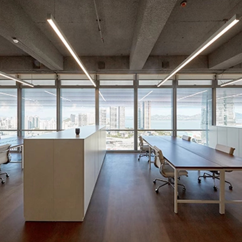 Strip Eye-Care Deep Anti-Glare LED Pendant Light - Minimalist Linear Pendant Light For Home Office