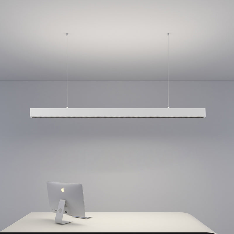 Strip Eye-Care Deep Anti-Glare LED Pendant Light - Minimalist Linear Pendant Light For Home Office