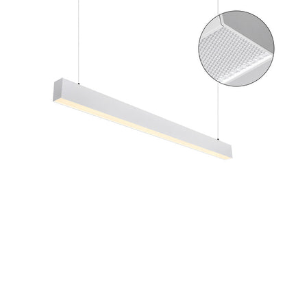 Strip Eye-Care Deep Anti-Glare LED Pendant Light - Minimalist Linear Pendant Light For Home Office