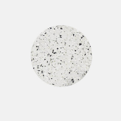 European Modern Round Textured Marble LED Wall Sconce Lamp