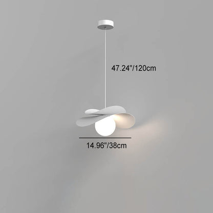 Modern Simple Straw Hat 1-Light Pendant Light