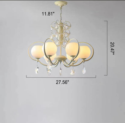 French Style Light Luxury Retro Court 6/8 Light Chandeliers