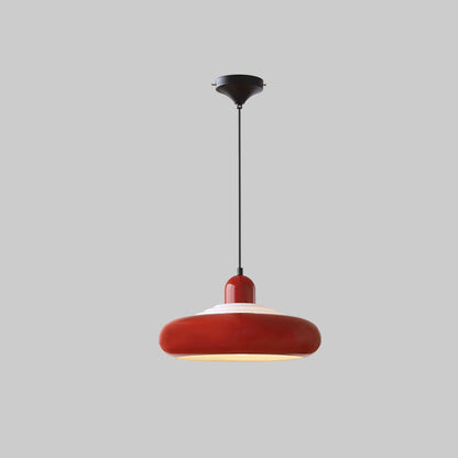 Contemporary Scandinavian Creative Geometric Dome Iron 1-Light Pendant Light For Dining Room
