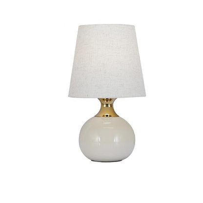 Modern Decorative Ceramic 1-Light Touch Dimming Table Lamp