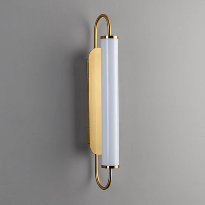 مصباح حائط LED بتصميم أسطواني من الحديد الأكريليكي بتصميم معاصر لغرفة المعيشة 