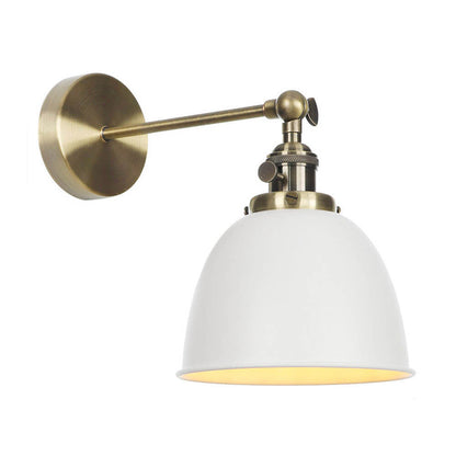Minimalist Retro Simple Wrought Iron 1-Light Wall Sconce Lamp