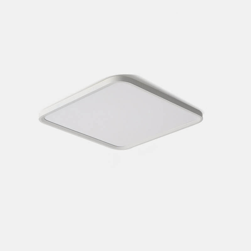 Modern Minimalist Rectangular Iron Aluminum LED Flush Mount Lighting