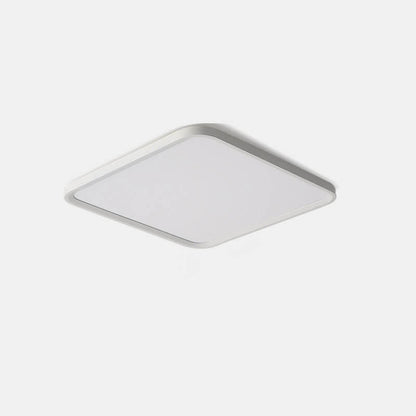 Modern Minimalist Rectangular Iron Aluminum LED Flush Mount Lighting