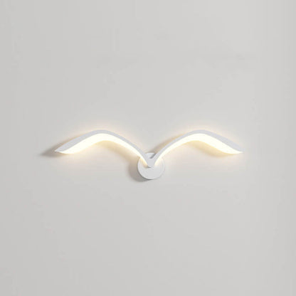 مصباح حائط LED من الأكريليك بتصميم طائر النورس بتصميم بسيط إسكندنافي 