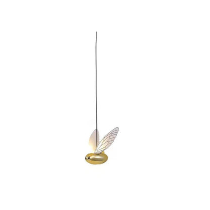 Contemporary Luxury Acrylic Resin Bee Shape LED Pendant Light For Living Room