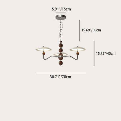 ثريات LED معاصرة بتصميم ريترو من الحديد والألومنيوم والأكريليك على شكل نجمة طائر لغرفة المعيشة 