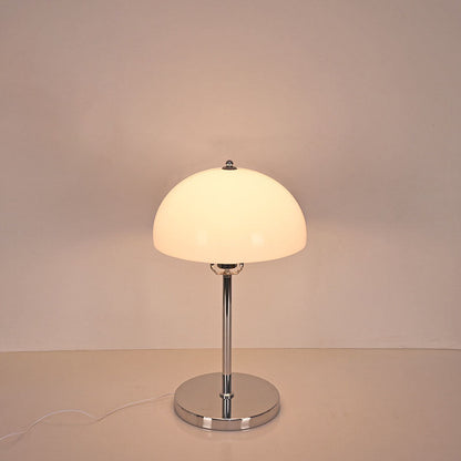 Nordic Vintage Clear Dome Acrylic LED USB Table Lamp