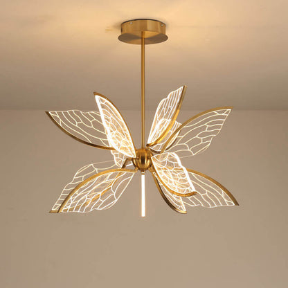 Modern Acrylic Creative Butterfly Wings Design 12/16-Light LED Chandelier