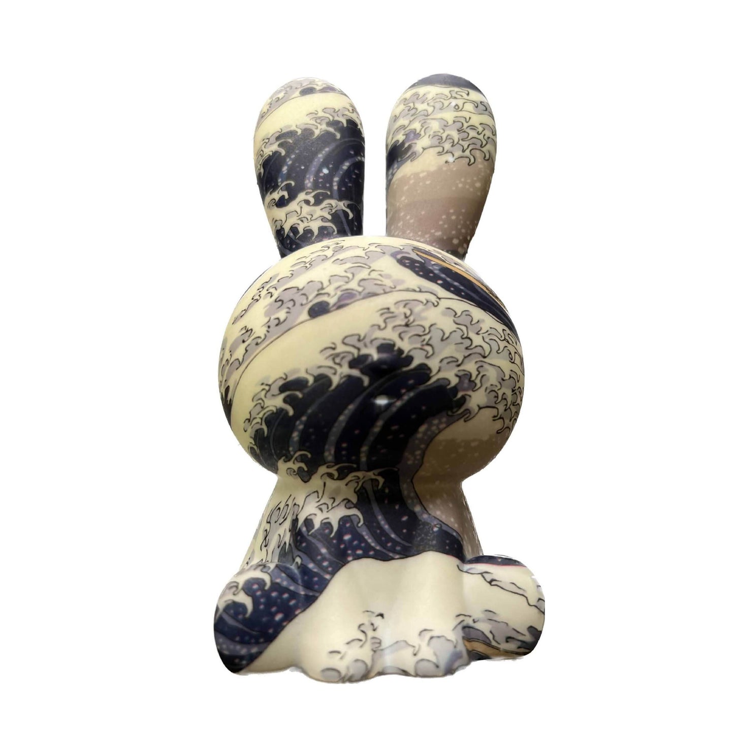 Creative Painted 3D Printed Rainbow Rabbit LED Night Light Table Lamp