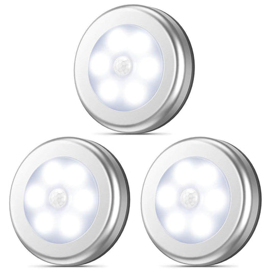 Smart Human Body Sensing Round LED Night Light Wall Sconce Lamp